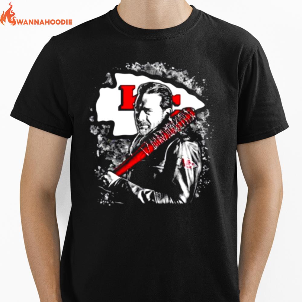 The Walking Dead Negan Kansas City Chiefs Unisex T-Shirt for Men Women