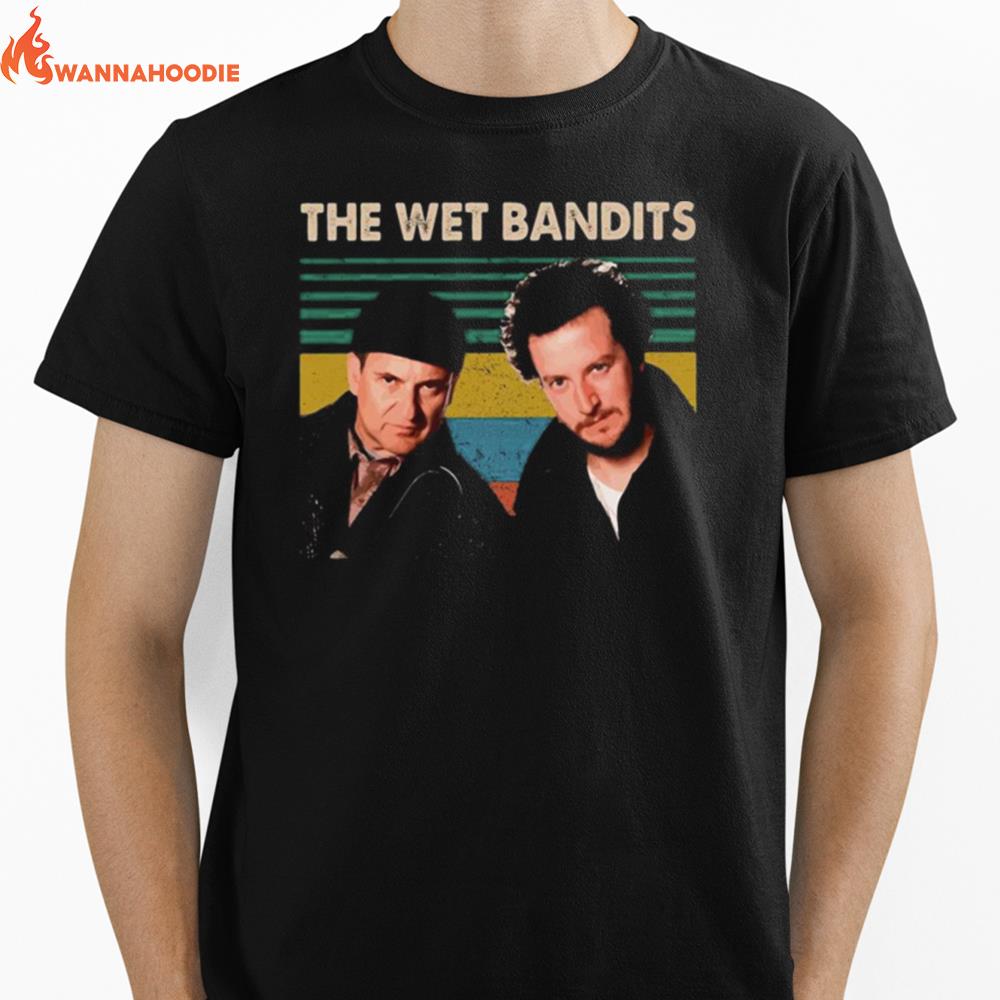 The Wet Bandits Vintage Christmas Unisex T-Shirt for Men Women