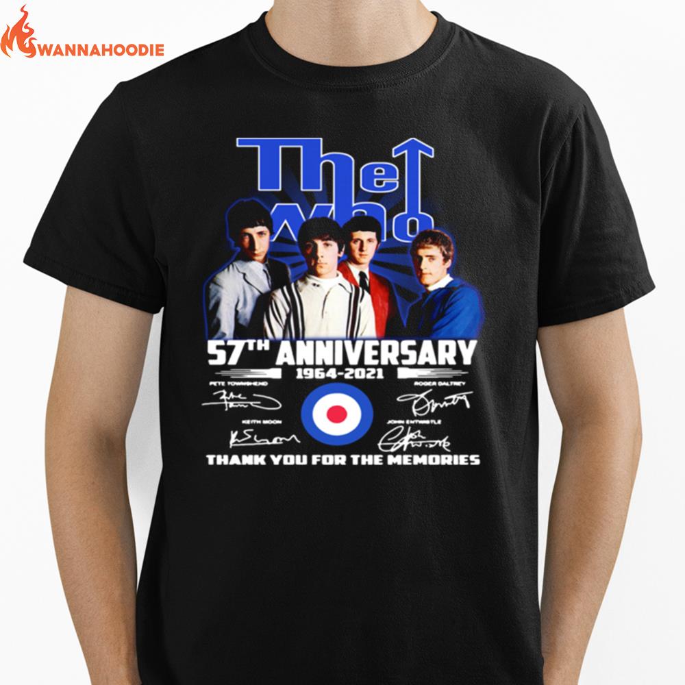 The Who 57Th Anniversary Unisex T-Shirt for Men Women