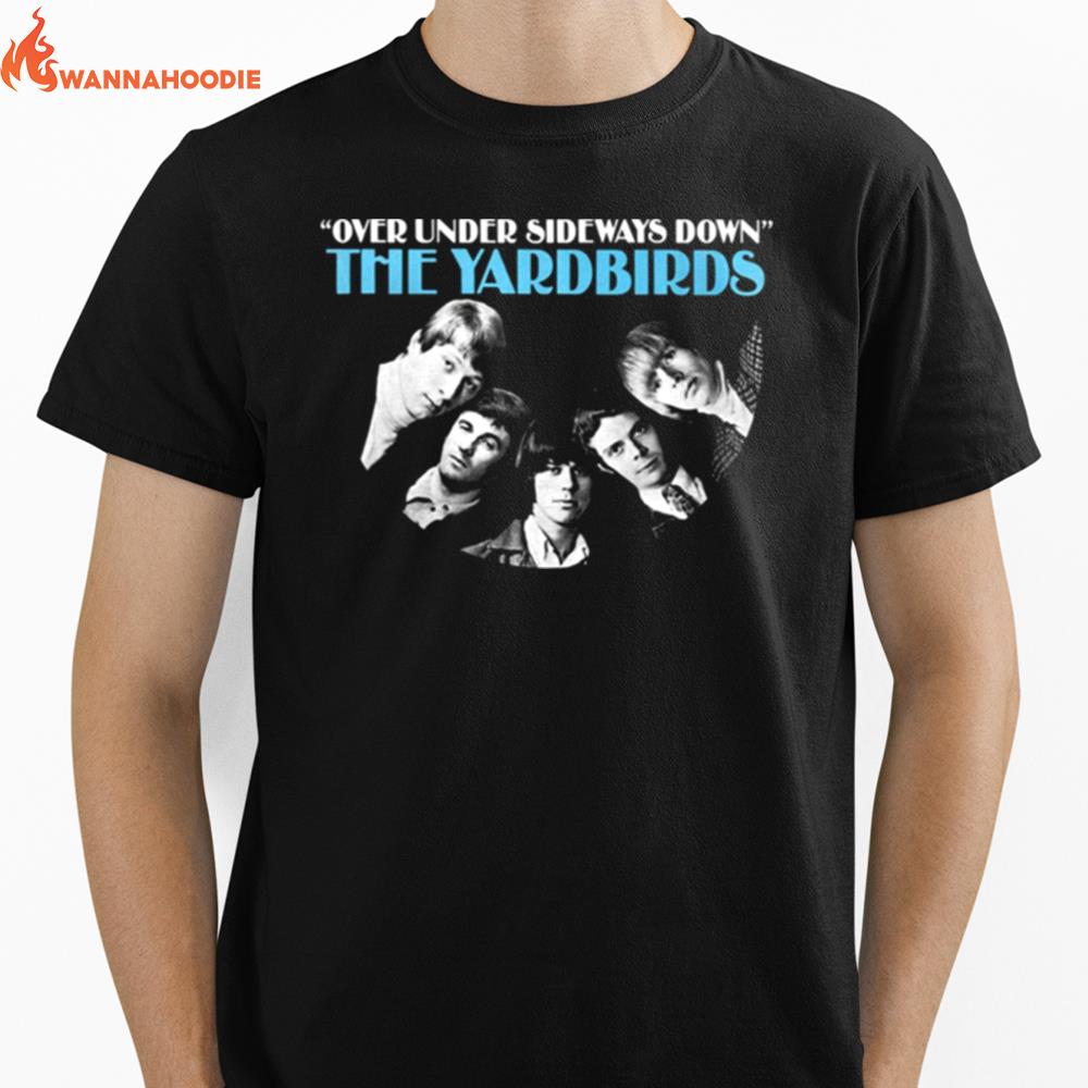 The Yardbirds Band Over Under Sideways Down Unisex T-Shirt for Men Women