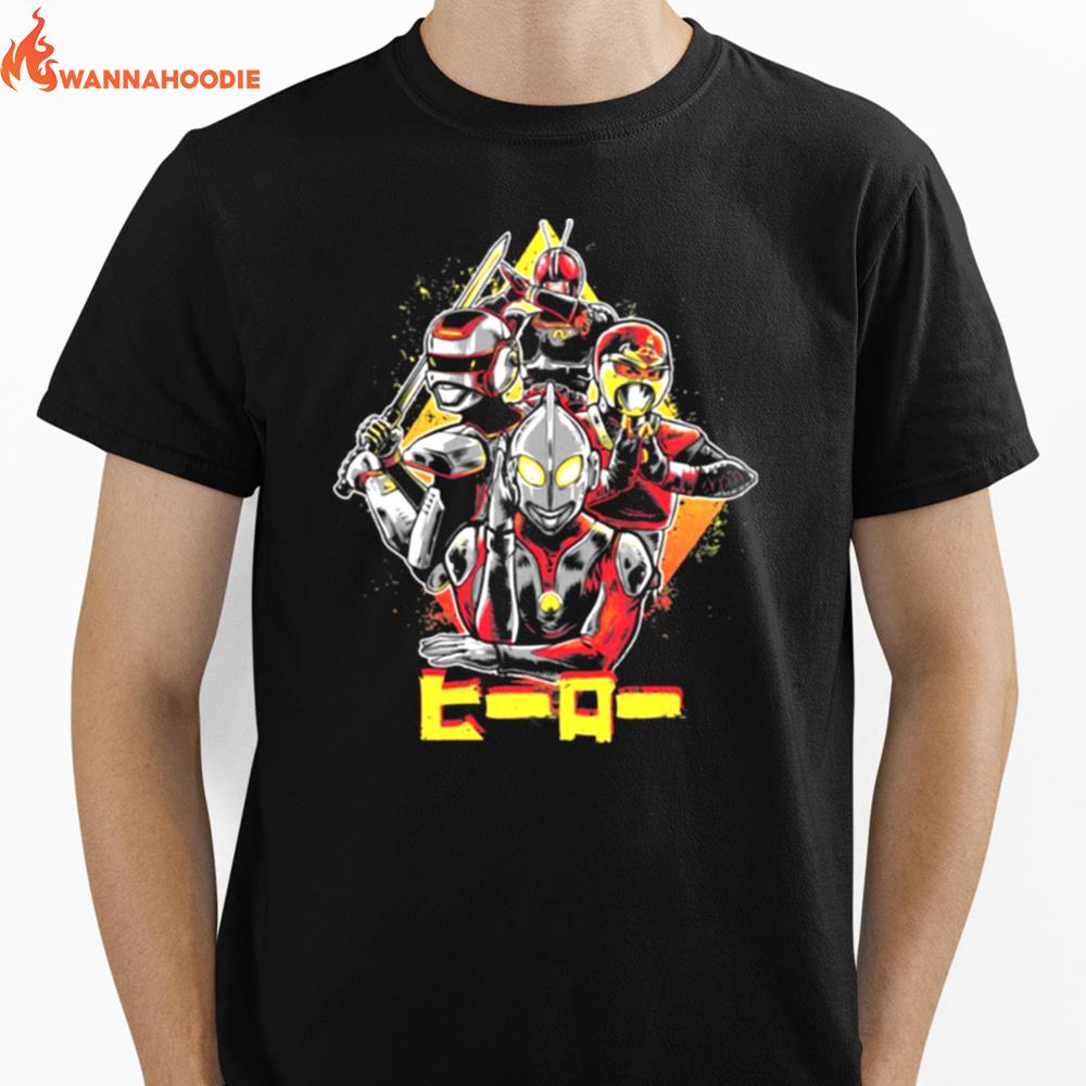 Tokusatsu Unisex T-Shirt for Men Women