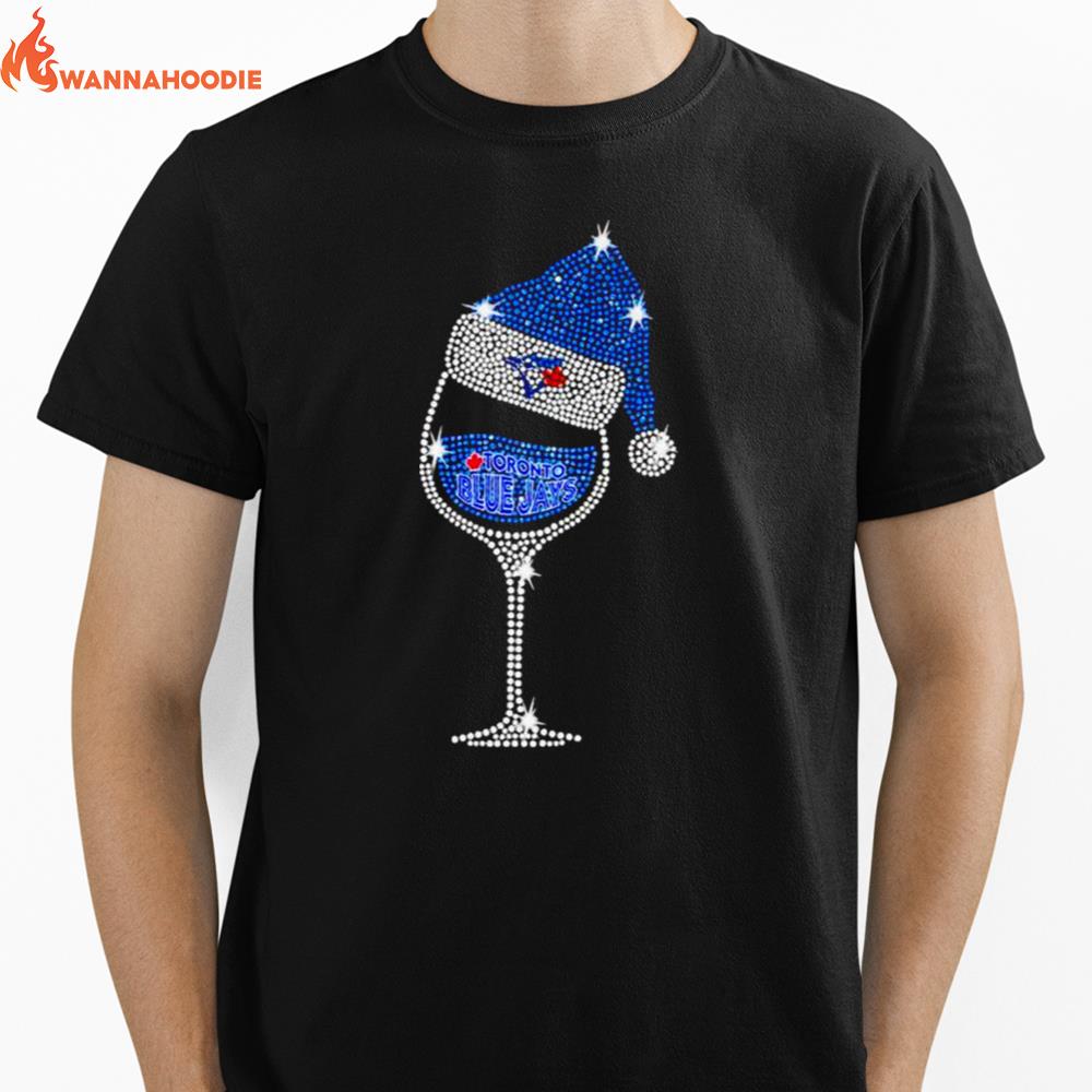 Toronto Blue Jays Noel Hat Glass Christmas Unisex T-Shirt for Men Women