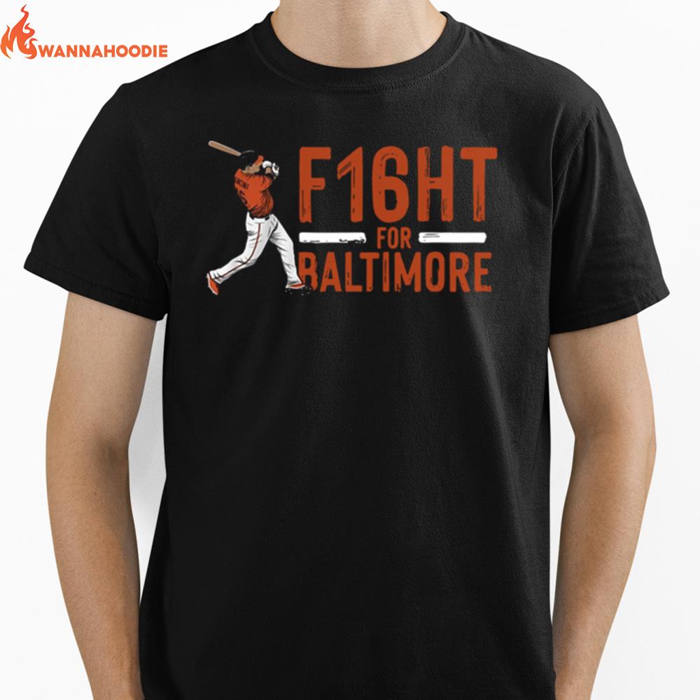 Trey Mancini F16Ht For Baltimore Unisex T-Shirt for Men Women