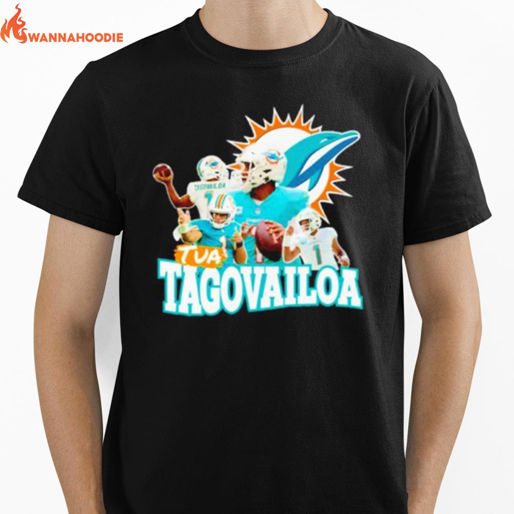 Tua Tagovailoa Miami Dolphins Unisex T-Shirt for Men Women