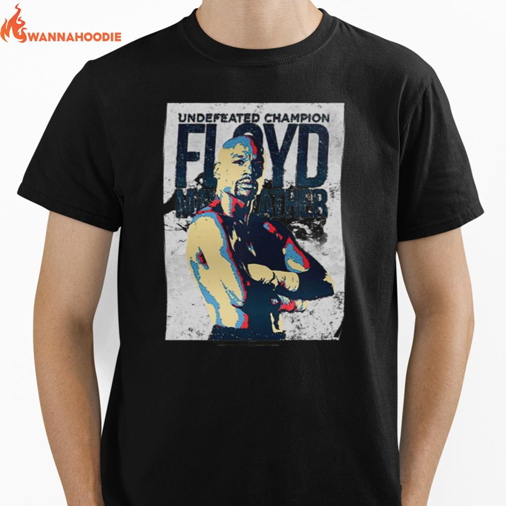 Undeffated Champion Floyd Mayweather Jr Unisex T-Shirt for Men Women