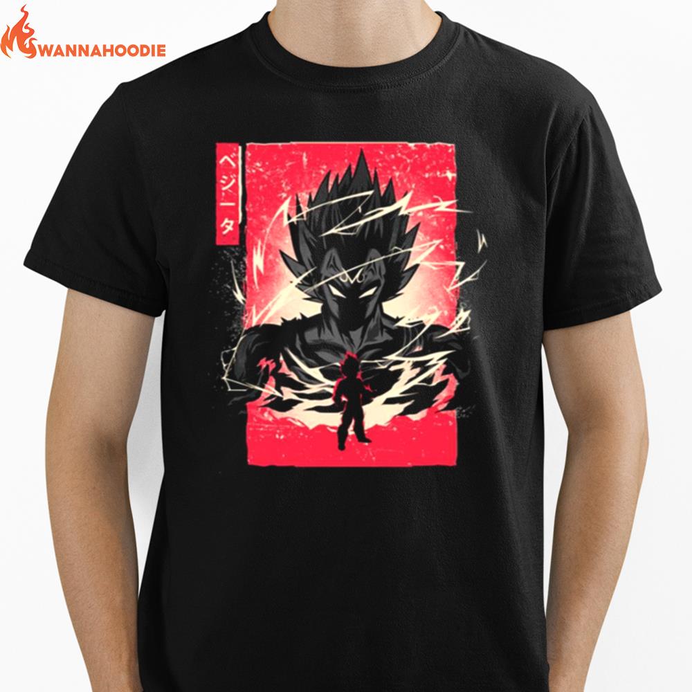 Vegetable Retro Ver Dragon Ball Unisex T-Shirt for Men Women