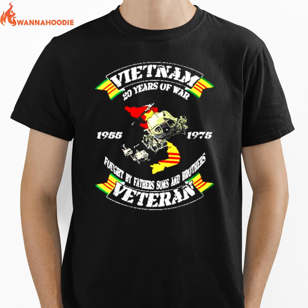 Vietnam Veteran We Arrived As Strangers But We Left As Brothers Unisex T-Shirt for Men Women