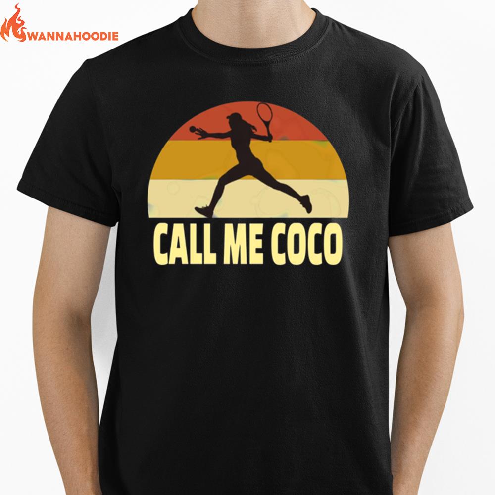 Vintage Coco Gauff Call Me Coco Unisex T-Shirt for Men Women