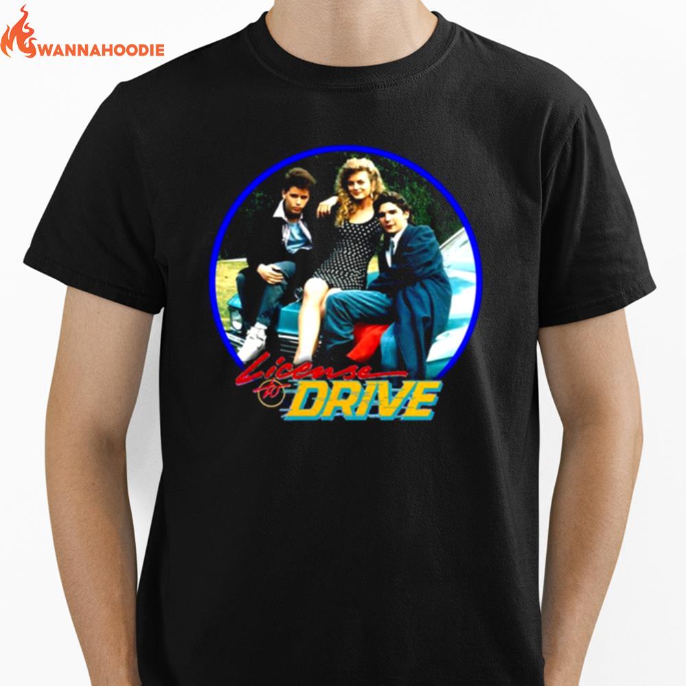 Vintage License To Drive Unisex T-Shirt for Men Women