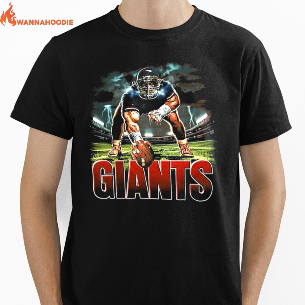 Vintage Nfl Ny New York Giants Unisex T-Shirt for Men Women