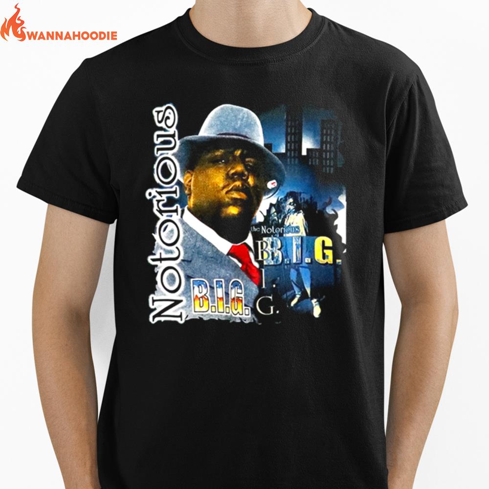 Vintage Notorious Big Rap Unisex T-Shirt for Men Women