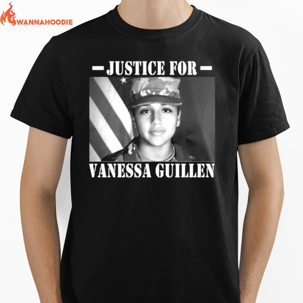 Vintage Retro Justice For Vanessa Guillen Unisex T-Shirt for Men Women