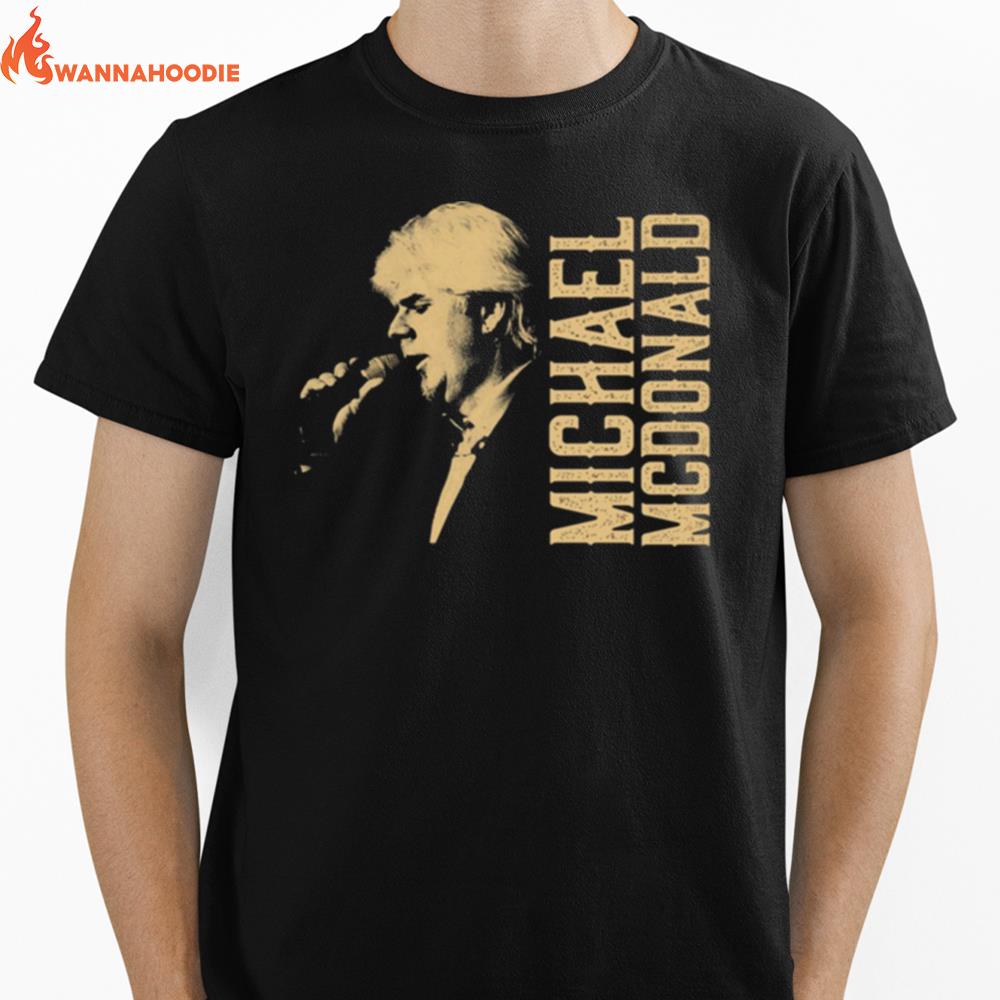 Vintage Singer Michael Mcdonald Stuff Unisex T-Shirt for Men Women