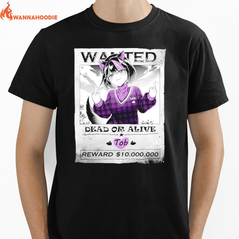 Wanted Dead Or Alive Tob Unisex T-Shirt for Men Women