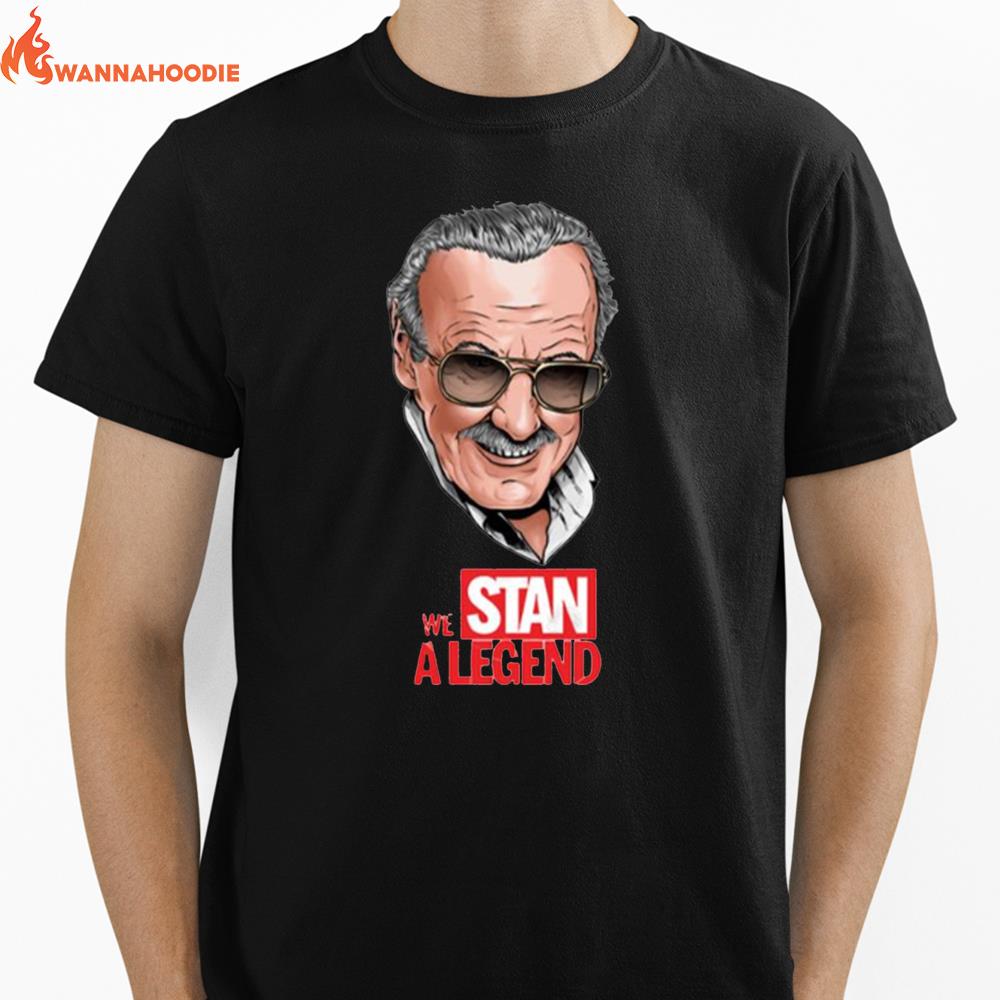 We Stan A Legend Stan Lee Unisex T-Shirt for Men Women