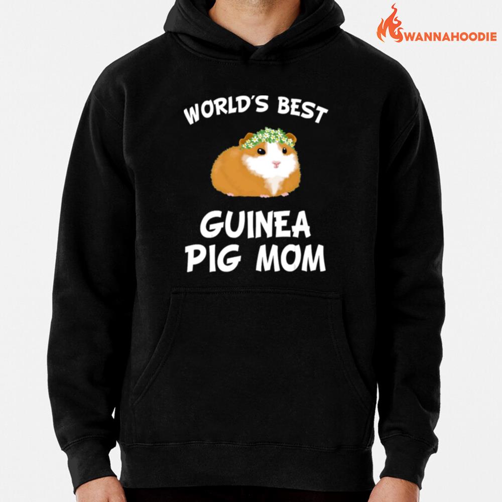 Worlds Best Guinea Pig Mom Unisex T-Shirt for Men Women