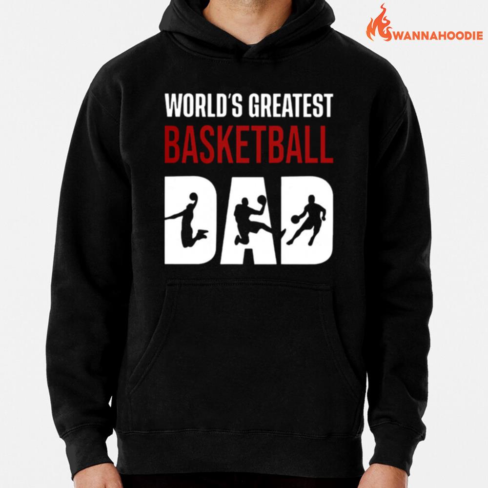 Worlds Greatest Basketball Dad Unisex T-Shirt for Men Women