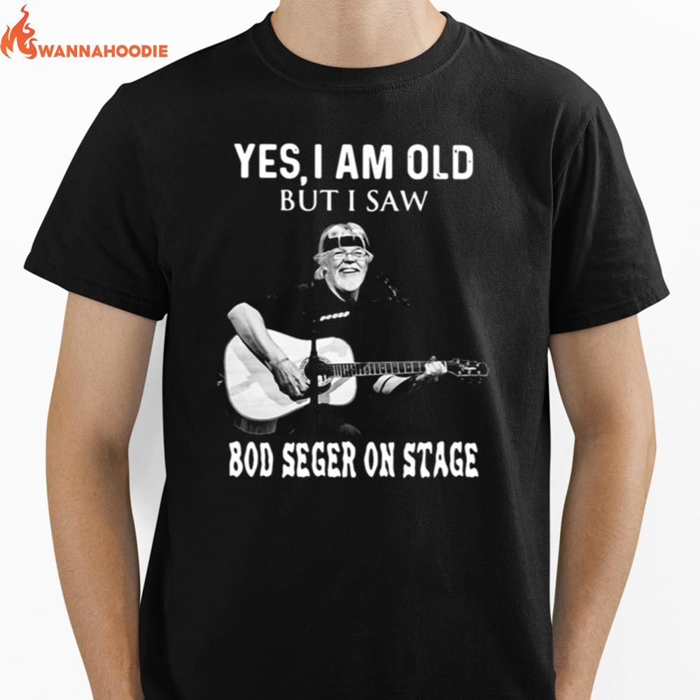 Yes I Am Old But I Saw Tom Jones On Stage Signature Unisex T-Shirt for Men Women