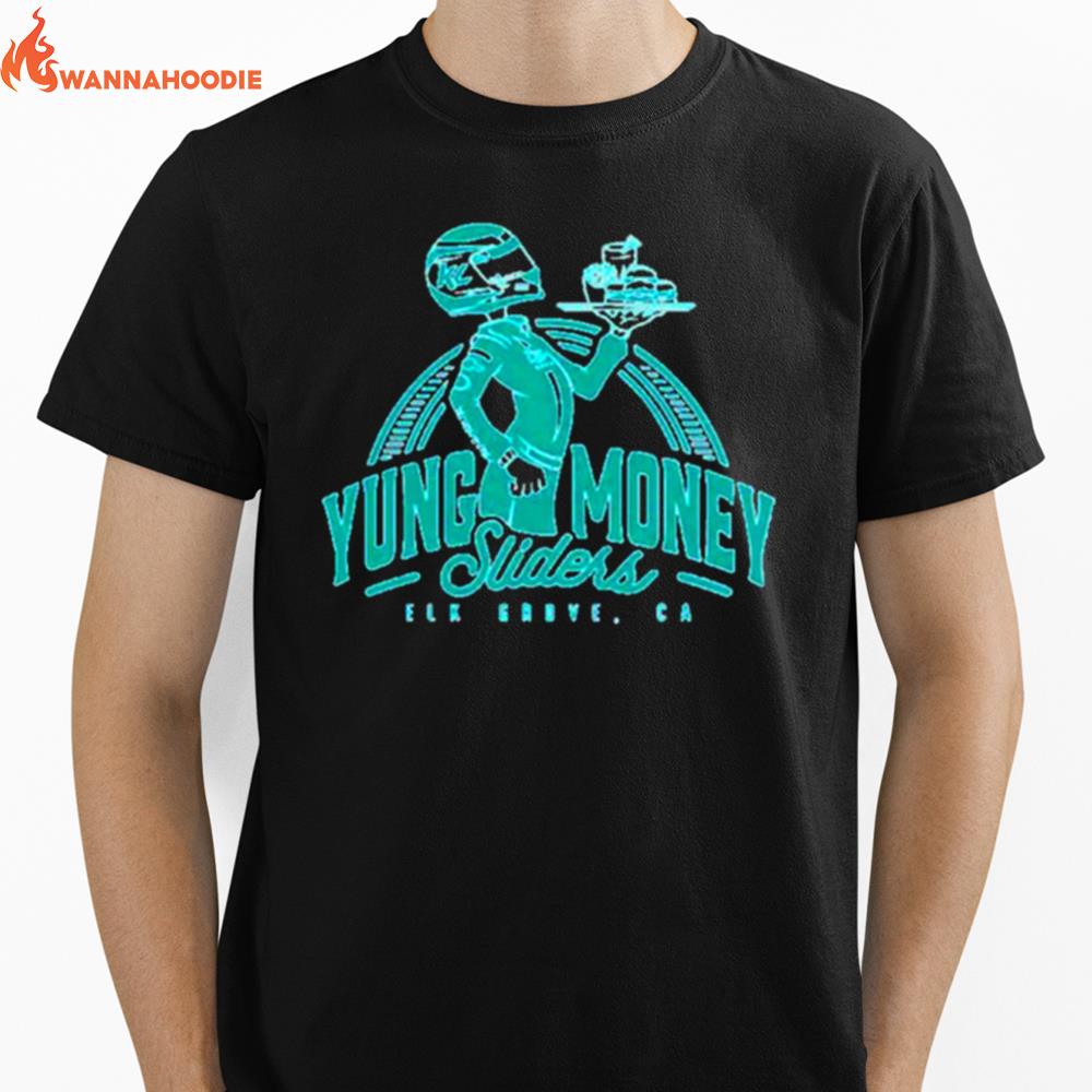 Yung Money Sliders Elk Grove Unisex T-Shirt for Men Women